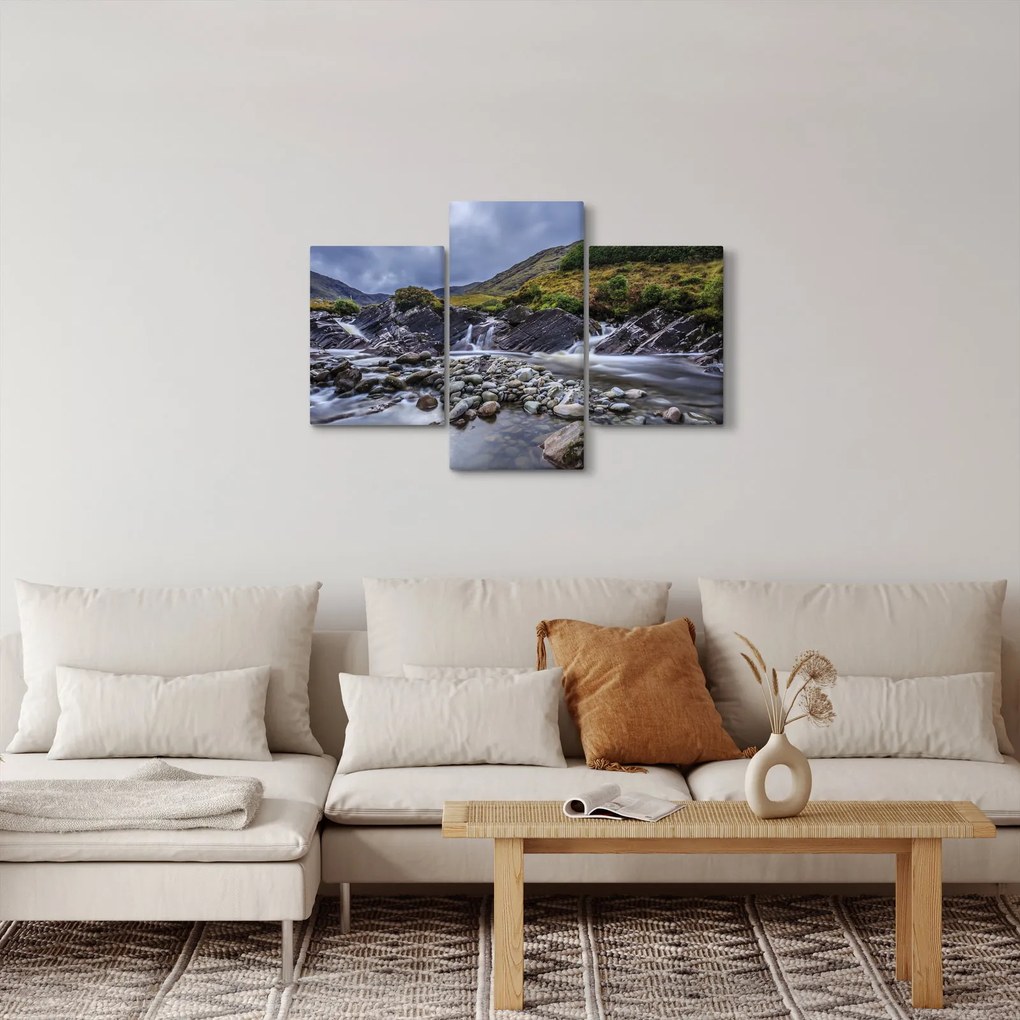 Obraz plynúcej vody (90x60 cm)