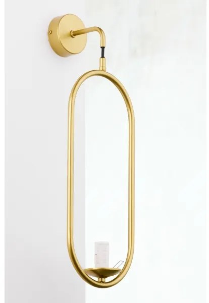 Jupiter 2043 - Nástenná lampa IGON 1xE14/40W/230V zlatá