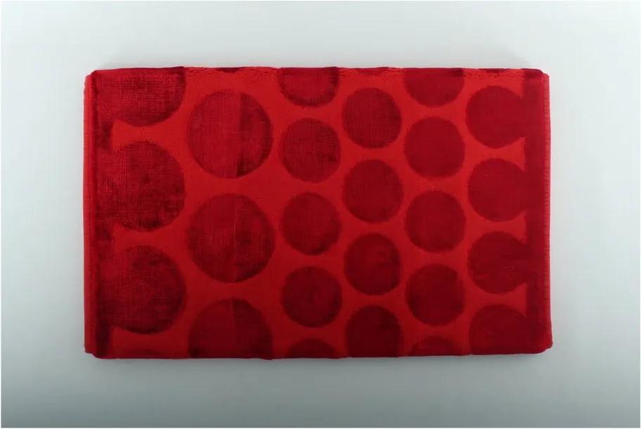 Červená kúpeľňová predložka U. S. Polo Assn. Orem, 60 × 100 cm