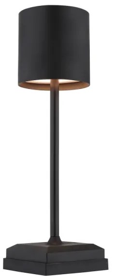 Globo 58487B - LED stmievateľná dotyková nabíjacia stolná lampa DIXON 1,5W/5V 2200 mAh čierna