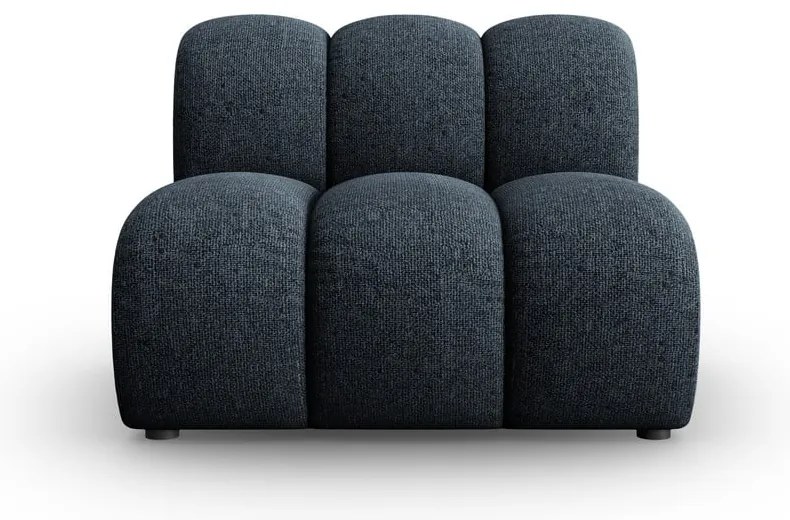 Modrý modul pohovky (stredový diel) Lupine – Micadoni Home