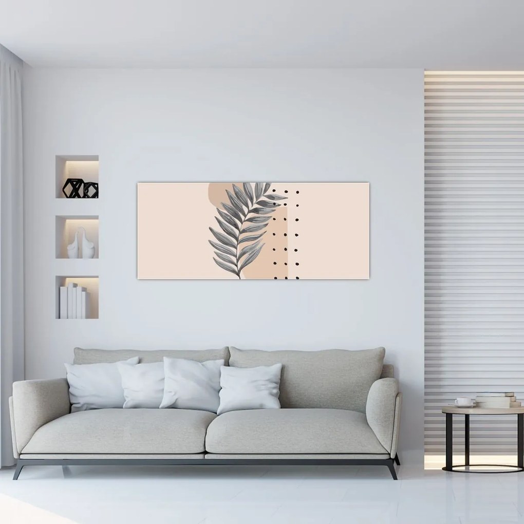 Obraz - Ilustrovaný list N⁰2 (120x50 cm)