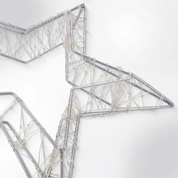 Brilagi - LED vonkajšia vianočná dekorácia LED/3,6W/230V IP44 44x30 cm hviezda