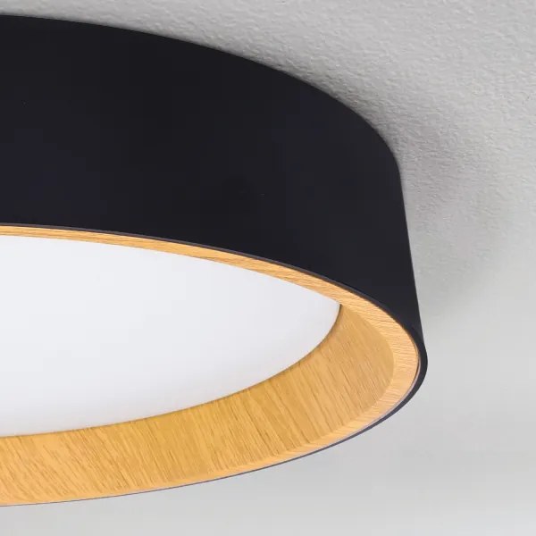 Brilagi-LED Stmievateľné svietidlo LARIOS LED/48W/230V 3000-6500K ø 39 cm čierna+DO