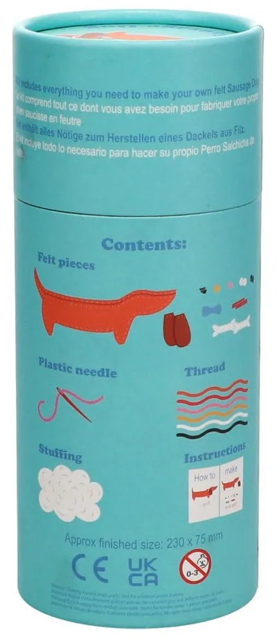 Kreatívna súprava Sew Your Own Sausage Dog – Rex London