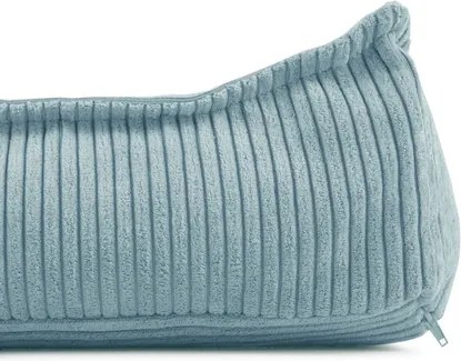 Podlahový puf menčester modrá