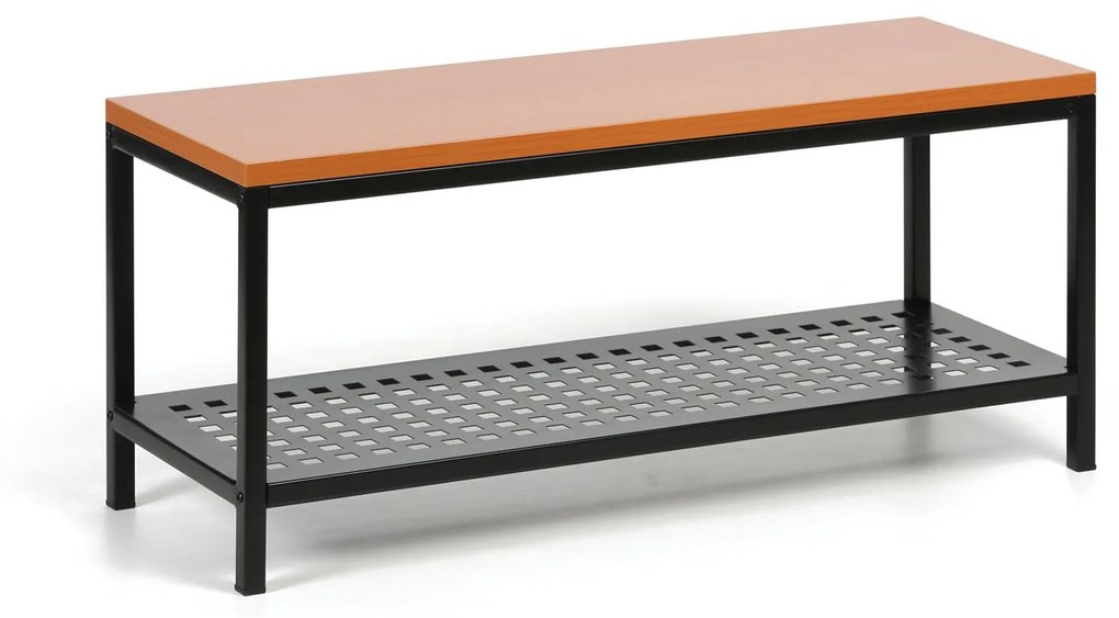 Skrinka na topánky, 439 x 1000 x 360 mm, čerešňa