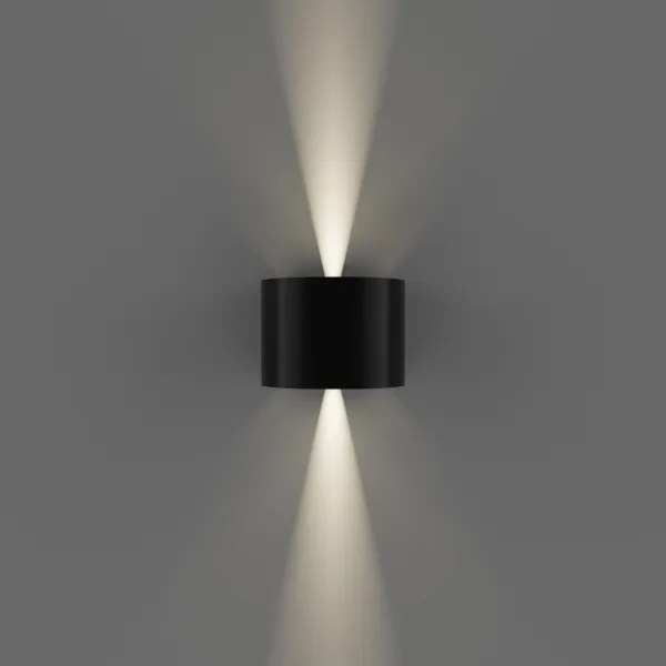 APLED - LED Vonkajšie nástenné svietidlo OVAL 2xLED/3W/230V IP65