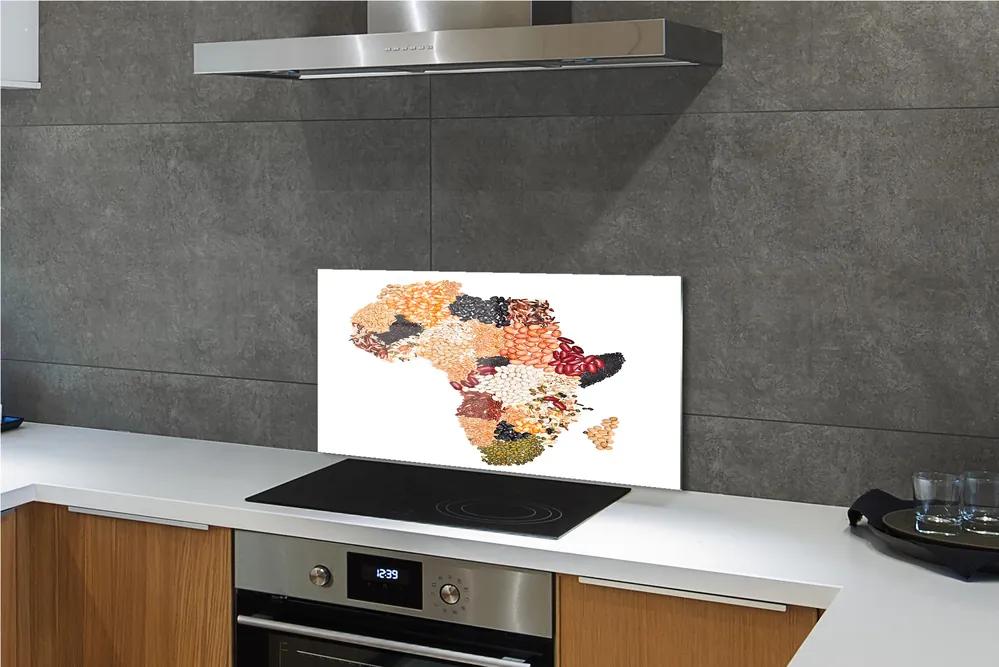 Nástenný panel  mapa korenie 120x60 cm