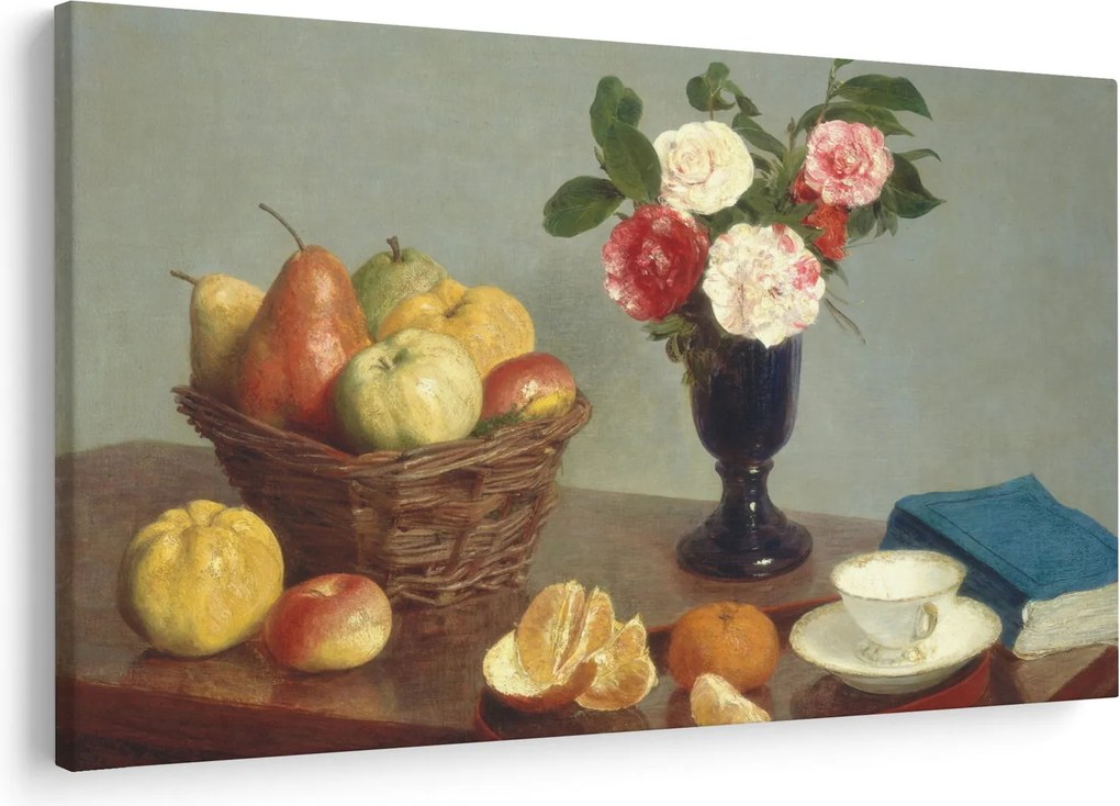 Obraz - Henri Fantin-Latour, Still Life, reprodukcia (90x60 cm)