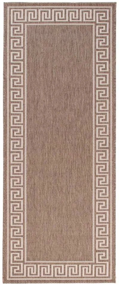 Kusový koberec Axent hnedý 2 atyp, Velikosti 80x200cm