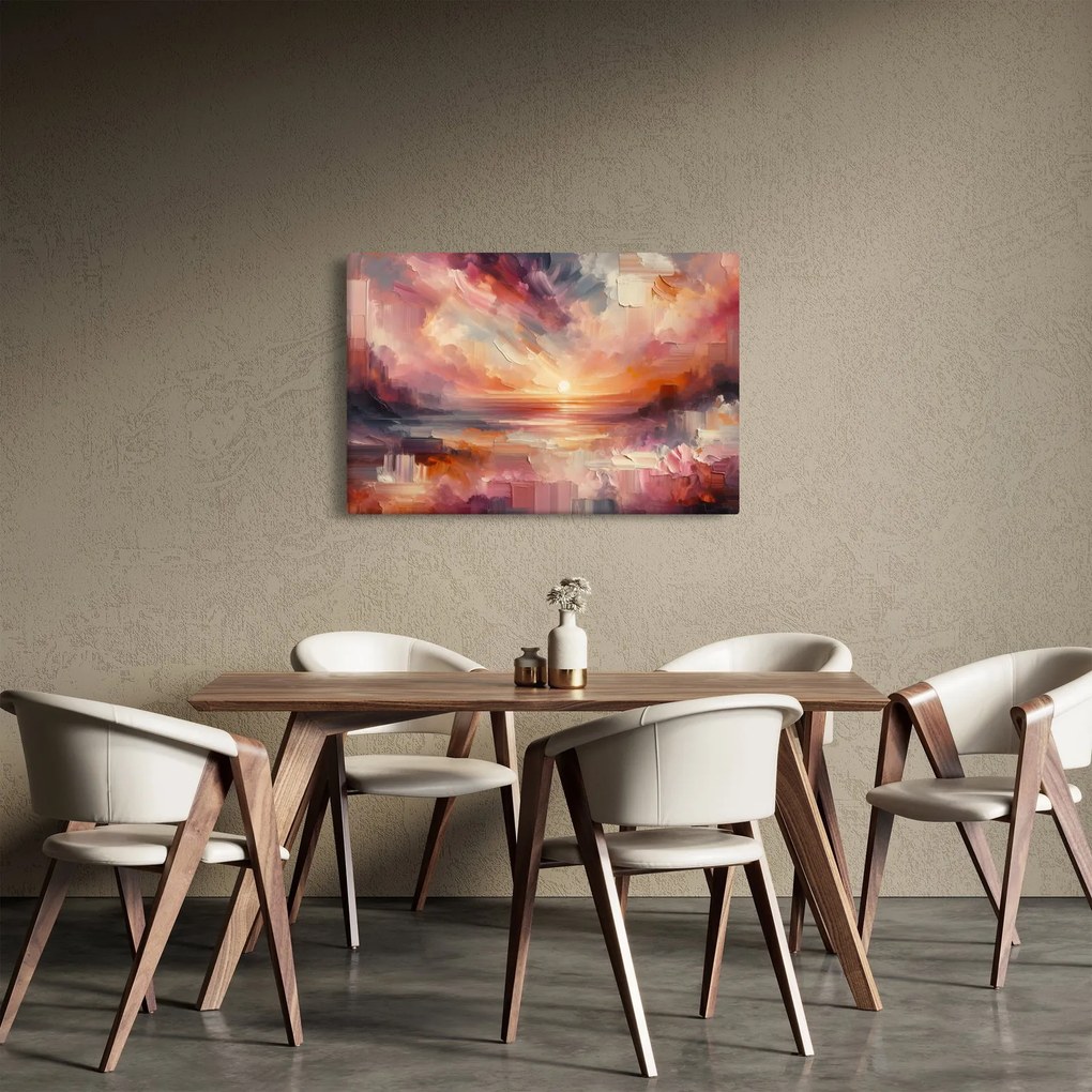 Obraz - Maľované červánky (90x60 cm)