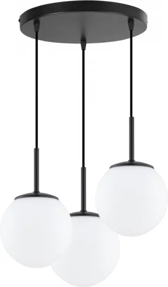 Brilagi - Luster na lanku MILO 3xE27/60W/230V čierny