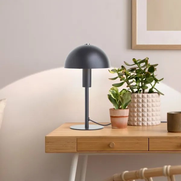 Brilliant - Stolná lampa PETITE 1xE14/28W/230V čierna