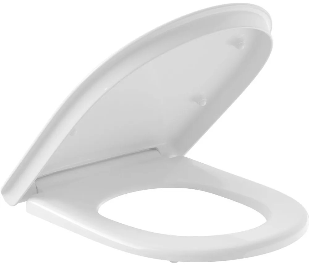 VILLEROY & BOCH ViCare WC sedátko Kompakt s poklopom, biela alpská, s povrchom AntiBac, 9M7261T1