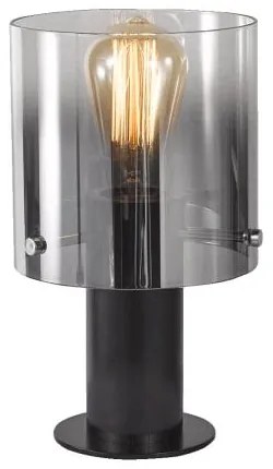 Moderné svietidlo LUXERA MOXIE black/smoky 64418