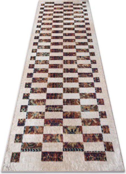 Protišmykový koberec / behúň ANDRE 43780 béžový / terakota