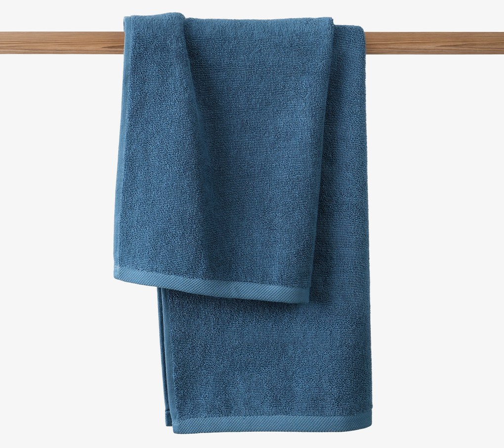 Goldea bavlnený froté uterák / osuška soft bez bordúry – petrolejový 70 x 140 cm