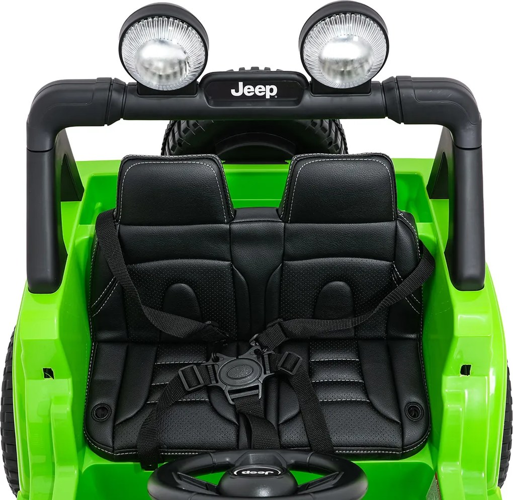 Ramiz Jeep Wrangler Rubicon LIFT elektrické autíčko pre deti zelené