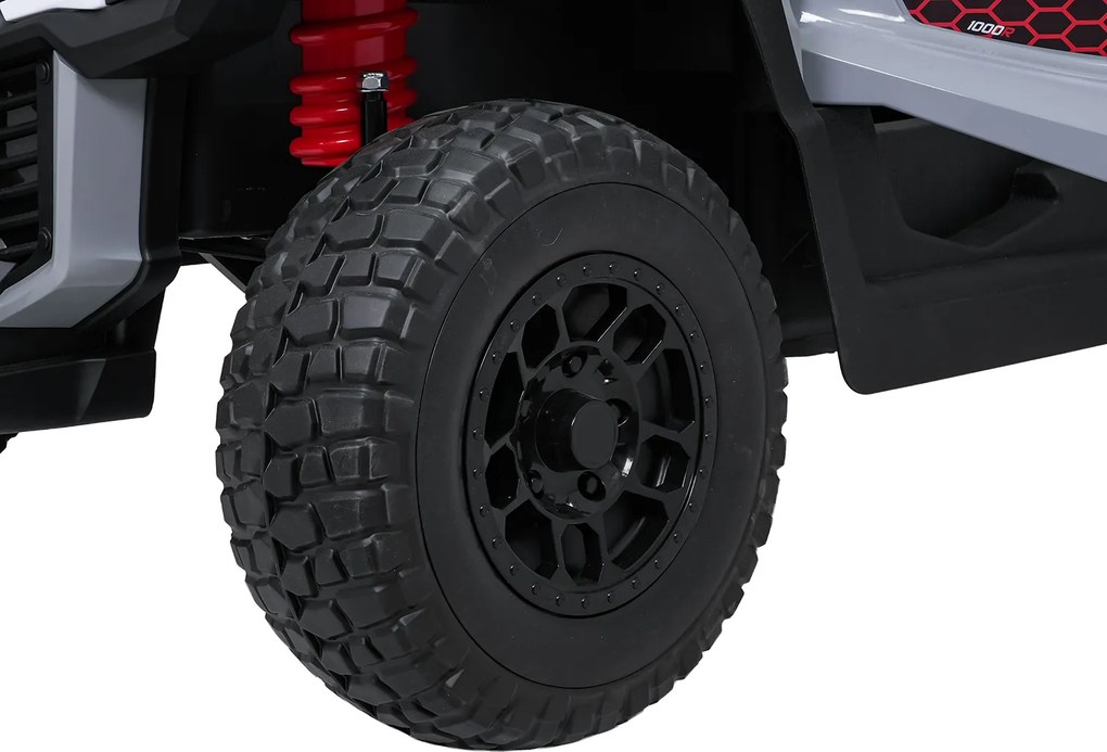 Ramiz Elektrická bugina Gravity pre deti šedá + pohon 4x4 + diaľkové ovládanie