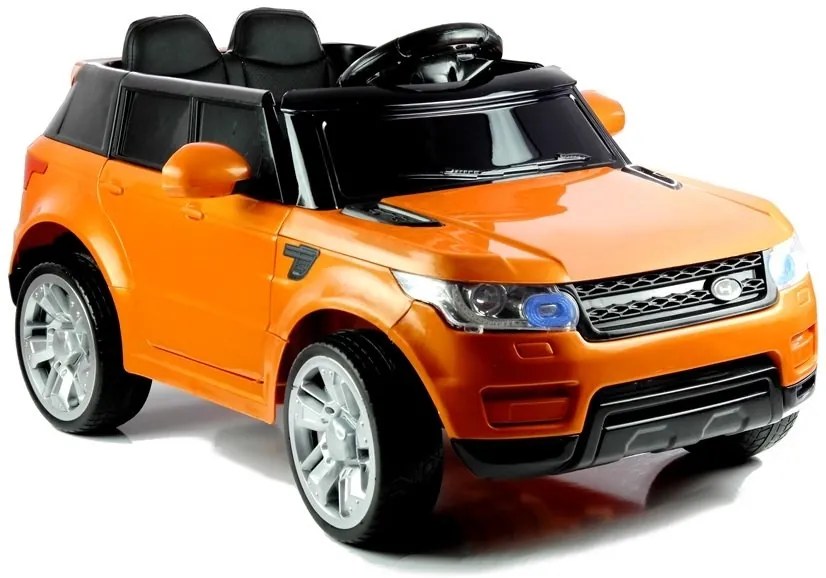 LEAN TOYS ELEKTRICKÉ AUTÍČKO HL1638 - ORANŽOVÉ - 2021- 2x6V/4,5Ah