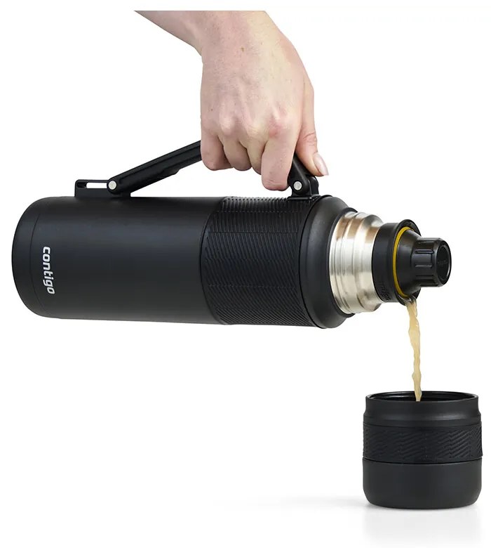 Contigo Termo fľaša Thermal Bottle 1200 ml Matte Black, 1200 ml