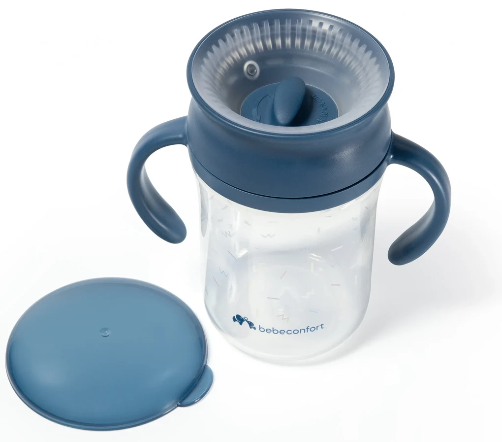 Hrnček trénovací 360 ° 280ml 6m + Blue
