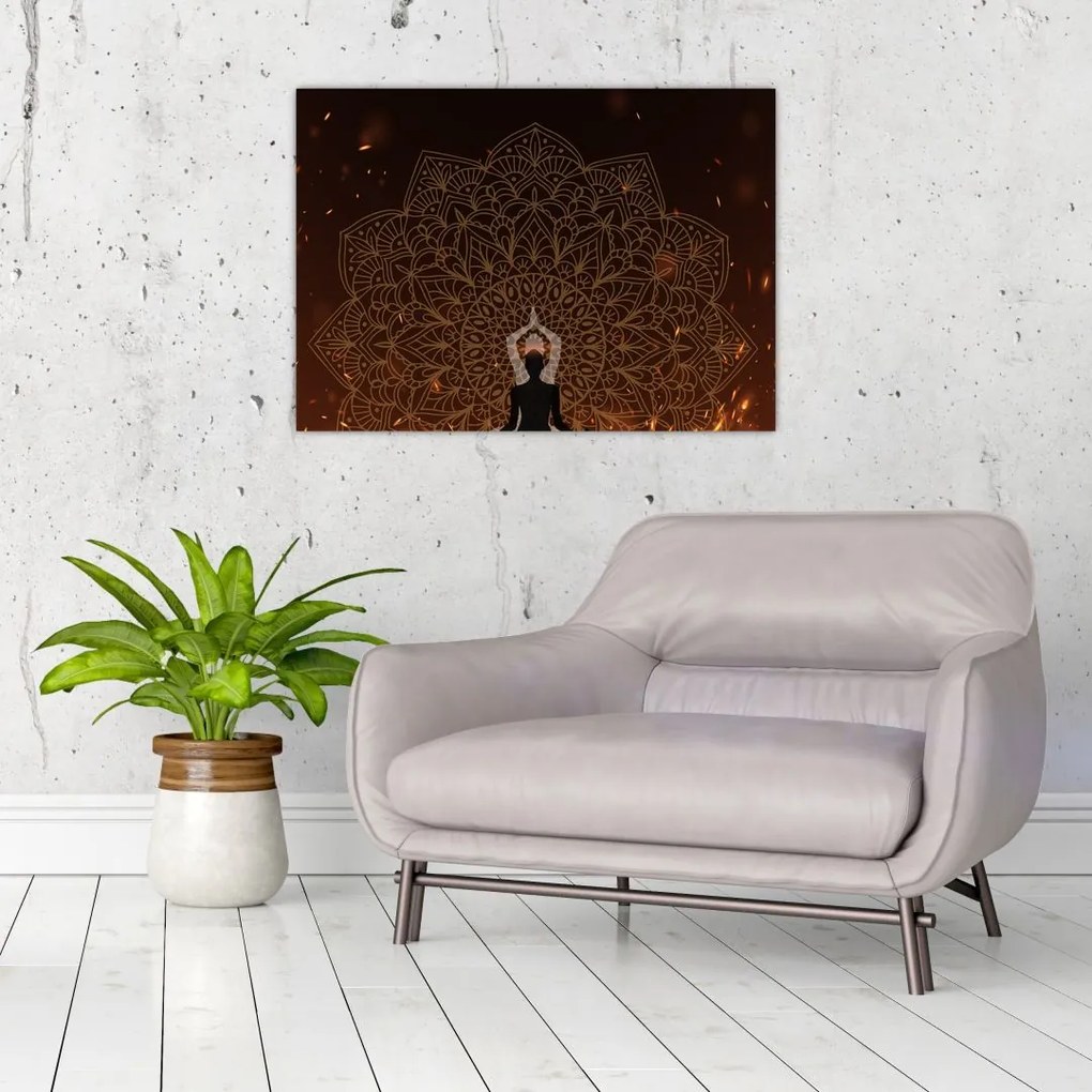 Obraz - Meditácia (70x50 cm)