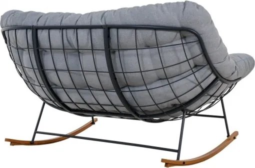 MI Dvojité hojdacie kreslo NUBE