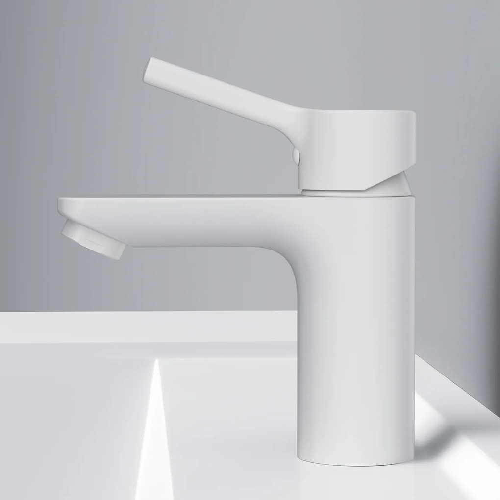 Umývadlová batéria AM.PM X-Joy S FXB02133 jednopáková, biela