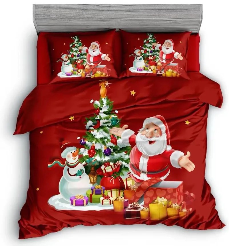 Obliečky Vianoce B2 Bavlna 7-dielna súprava