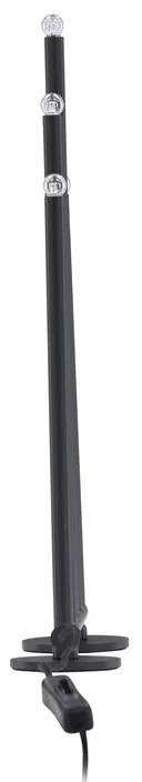 Čierna dizajnová stolová lampa BJORNFJALLET