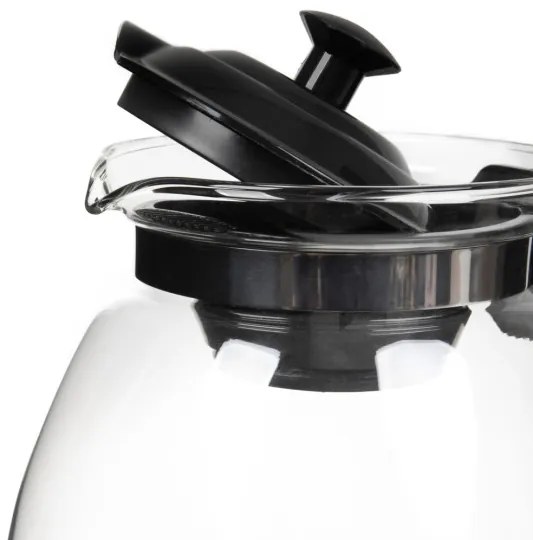 Džbán BEKER s infuzérom, čierny 894225 2,3L