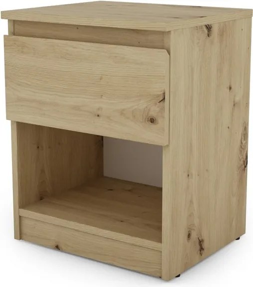 Skrinka /nočný stolík Carlos 401S, dub artisan