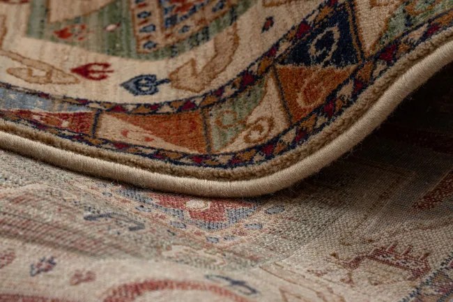 Koberec KESHAN, strapce 1250/53565 béžový / terakota