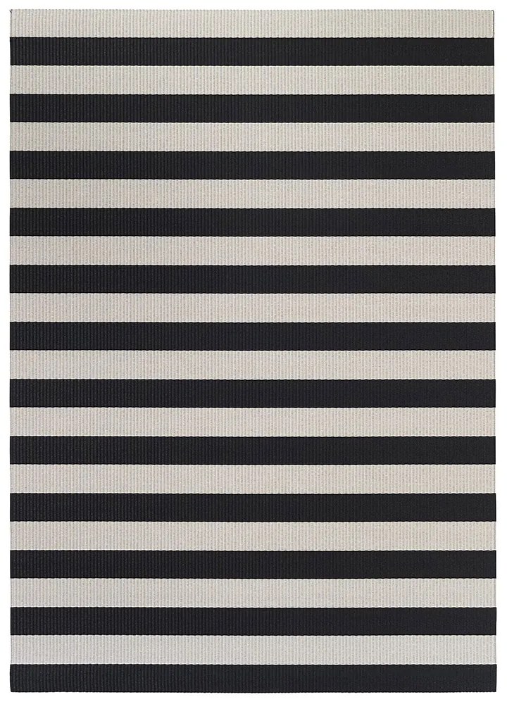 Koberec Big Stripe: Sivo-čierna 170x240 cm