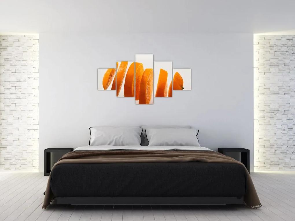 Moderný obraz - dieliky pomaranča