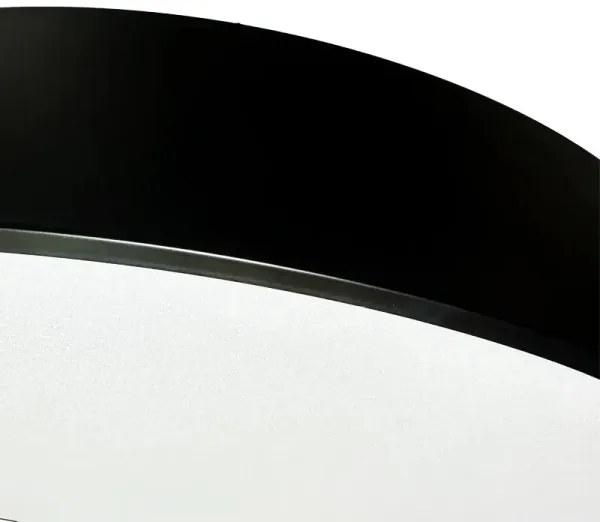 LED Stmievateľný luster na lanku LED/50W/230V 3000-6500K čierna + diaľkové ovládanie