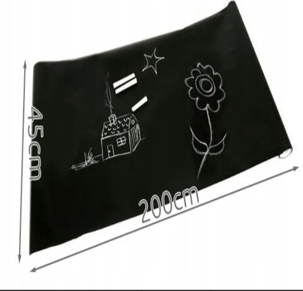 Samolepiaca nástenná tabuľa + kriedy