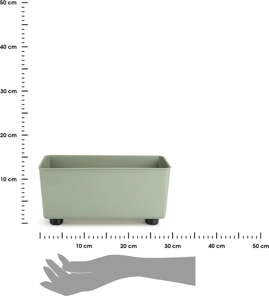 Truhlík s nožičkami Salvia 28,5x17 cm - výber z 8 prevedení