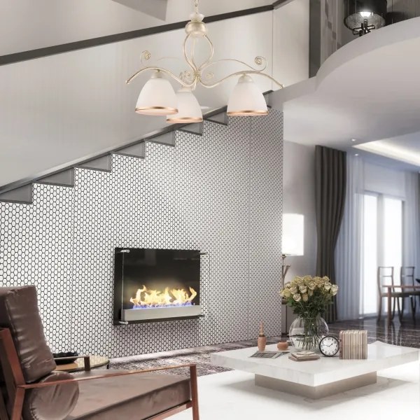 Luster na reťazi RETRO II 3xE27/60W/230V