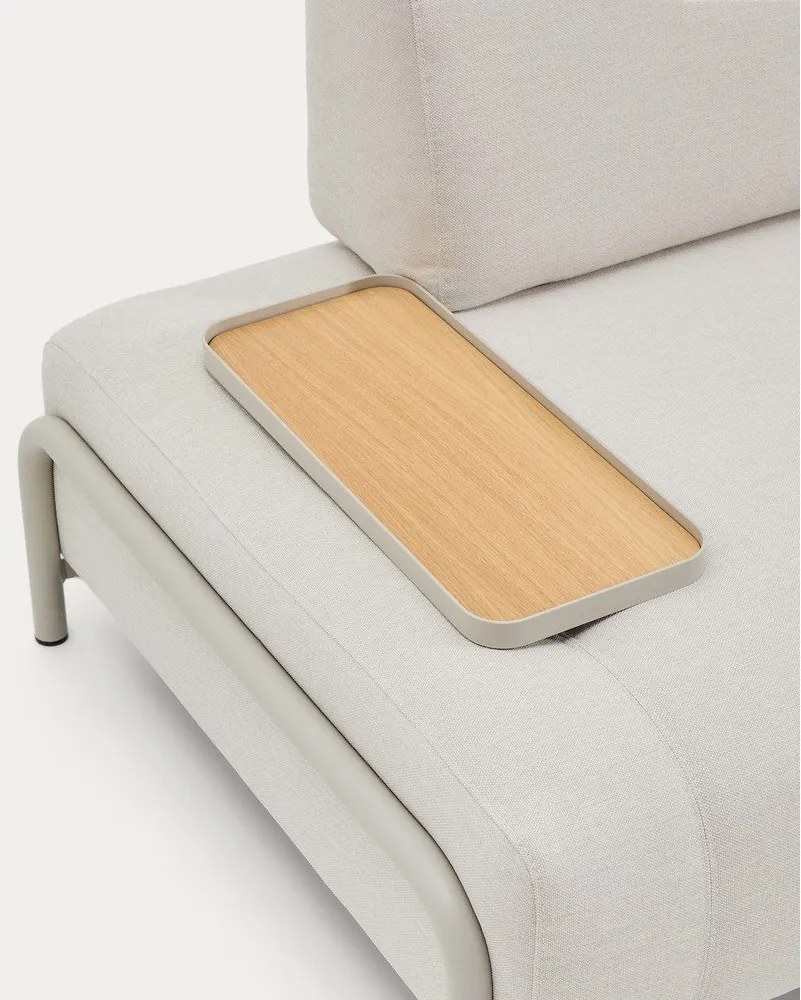 Béžová ženilková pohovka 200 cm Compo – Kave Home