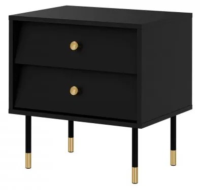 Set dvoch nočných stolíkov Aurezi 2S, Farby: biela
