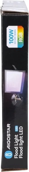 Aigostar - stmievateľný RGB LED reflektor LED/100W/230V IP65 + DO
