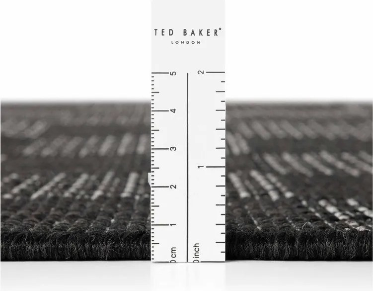 Čierny/krémový vnútorný a vonkajší behúň 80x200 cm Haringey Dorothy – Ted Baker