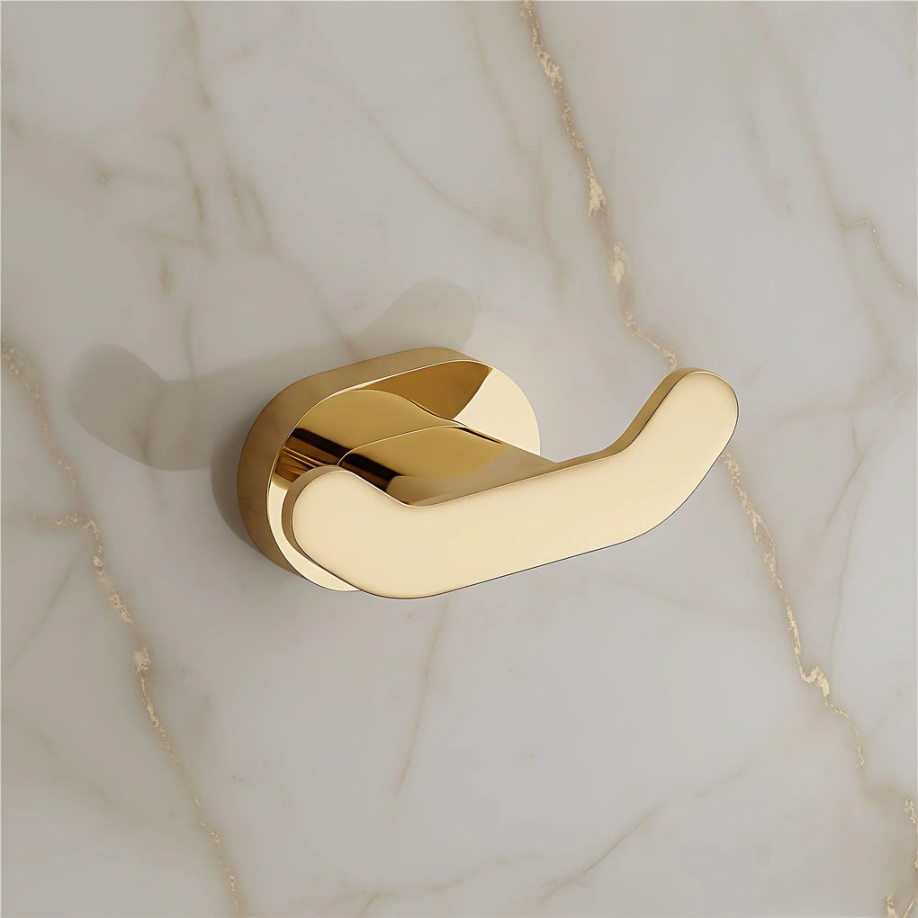 Rea Til, 2-háčik na uteráky, zlatá lesklá, REA-88024