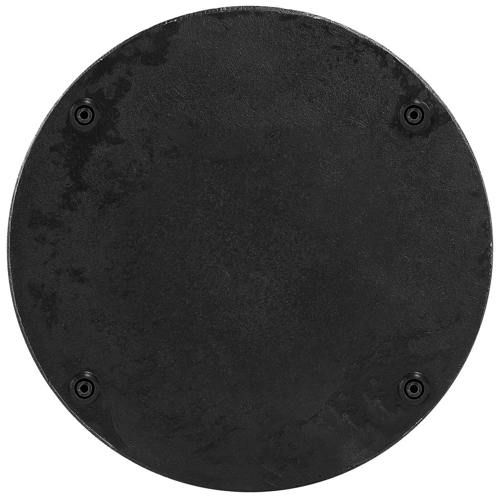 Stojan na slnečník ⌀ 50 cm čierny CAPACI Beliani