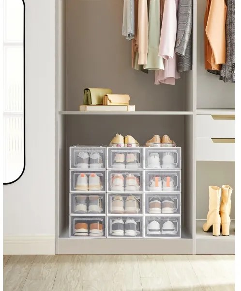 Modulárny regál s priehradkami BOXIFY biely