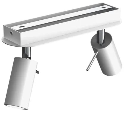 Bodové svietidlo PRESTON 2xGU10/MR11/40W/230V biela