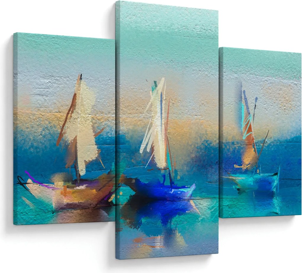 Obraz - Obraz krajiny, maľba (90x60 cm)